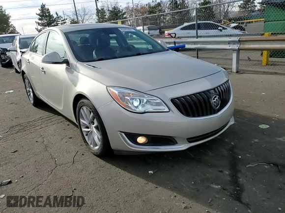 2014 Buick Regal Premium I with VIN 2G4GN5EX3E9247881, listed as a Copart auction lot 85593984 with 121,848 mi miles and Salvage Title. Bid and sale history available at DreamBid. Image 10.