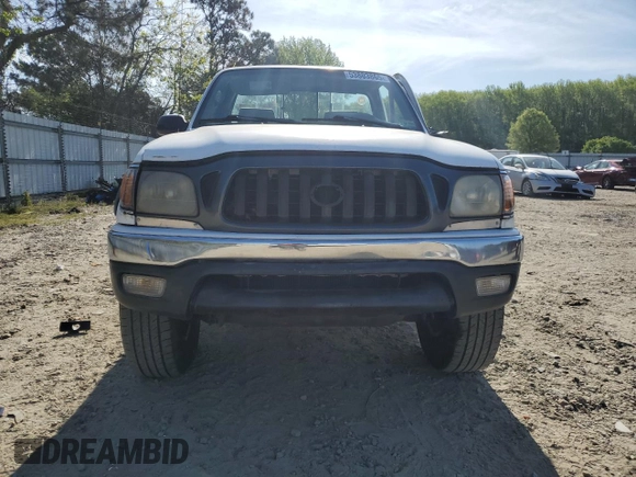 2001 Toyota Tacoma PreRunner with VIN 5TENM92N71Z728049, listed as a Copart auction lot 53803865 with 156,876 mi miles and Salvage title. Bid and sale history available at DreamBid. Image 5.
