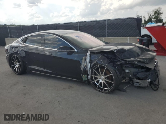2017 Tesla Model S 100D with VIN 5YJSA1E2XHF194670, listed as a Copart auction lot 57919145 with 122,314 mi miles and Clean title. Bid and sale history available at DreamBid. Image 4.