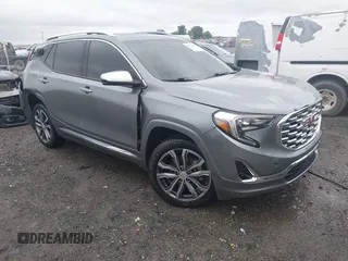 2018 GMC Terrain Denali z VIN 3GKALXEX7JL407252, wystawiony jako IAAI lot #42358220 z przebiegiem 83 493 mil mil oraz . Historia ofert i sprzedaży dostępna na DreamBid. Obrazek 1.