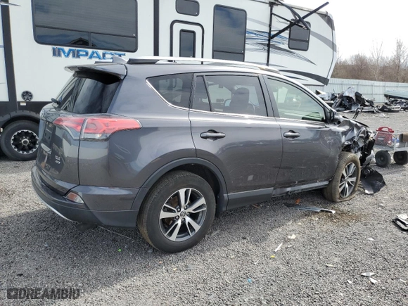 2017 Toyota RAV4 XLE with VIN JTMRFREV9HJ169552, listed as a Copart auction lot 48362205 with 115,274 mi miles and Salvage Title. Bid and sale history available at carsss.com. Image 3.