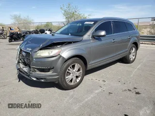 2010 Audi Q7 Premium Plus with VIN WA1LMAFE5AD000865, listed as a Copart auction lot 57722955 with 125,324 mi miles and Salvage title. Bid and sale history available at DreamBid. Image 1.