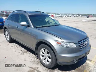 2004 Infiniti FX35 with VIN JNRAS08W74X223558, listed as a IAAI auction lot 42017995 with 138,239 mi miles. Bid and sale history available at carsss.com. Image 1.