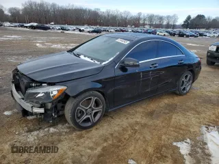 2018 Mercedes-Benz CLA 250 with VIN WDDSJ4GB9JN522186, listed as a Copart auction lot 41446345 with 69,238 mi miles and Salvage title. Bid and sale history available at DreamBid. Image 1.