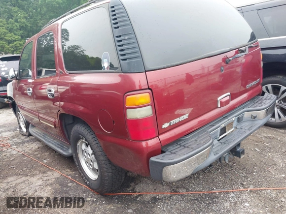 2003 Chevrolet Tahoe LS z VIN 1GNEC13Z73J164865, wystawiony jako IAAI lot #42213688 z przebiegiem Nie podano mil oraz . Historia ofert i sprzedaży dostępna na DreamBid. Obrazek 3.
