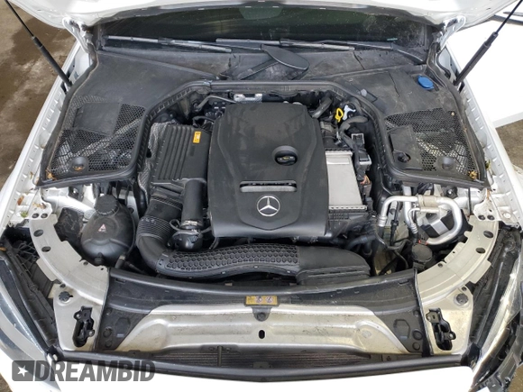 2018 Mercedes-Benz C 300 with VIN 55SWF4KB2JU280486, listed as a Copart auction lot 46850755 with 73,452 mi miles and Salvage title. Bid and sale history available at DreamBid. Image 11.