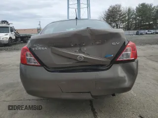 2012 Nissan Versa SL with VIN 3N1CN7AP8CL902778, listed as a Copart auction lot 50884125 with 88,692 mi miles and Salvage Title. Bid and sale history available at carsss.com. Image 6.