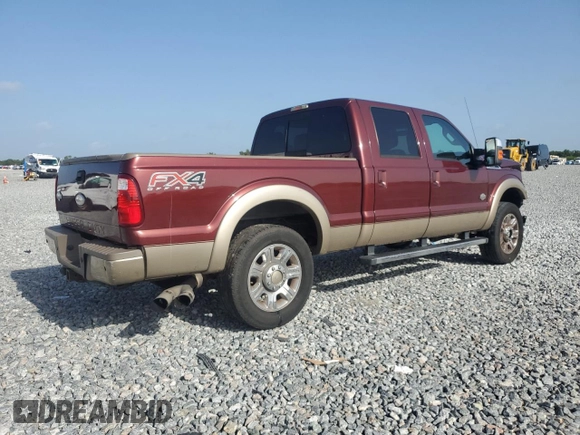 2012 Ford F-250 XL with VIN 1FT7W2BT5CEB66103, listed as a Copart auction lot 65923555 with 224,580 mi miles and Salvage title. Bid and sale history available at DreamBid. Image 3.