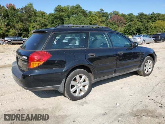 2006 Subaru Legacy Outback z VIN 4S4BP61C767309251, wystawiony jako Copart lot #70956714 z przebiegiem 160 838 mil mil oraz Nie do naprawy • Non repairable. Historia ofert i sprzedaży dostępna na DreamBid. Obrazek 3.