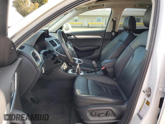 2015 Audi Q3 Premium Plus with VIN WA1EFCFS5FR008916, listed as a Copart auction lot 46449625 with 129,480 mi miles and Salvage title. Bid and sale history available at DreamBid. Image 7.
