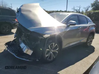 2022 Lexus RX with VIN 2T2HZMAA7NC257835, listed as a Copart auction lot 50089425 with 44,574 mi miles and Salvage Title. Bid and sale history available at carsss.com. Image 1.