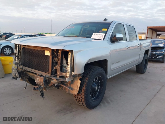 2015 Chevrolet Silverado 1500 LTZ with VIN 3GCUKSEC3FG338376, listed as a IAAI auction lot 42007176 with 145,472 mi miles. Bid and sale history available at carsss.com. Image 2.