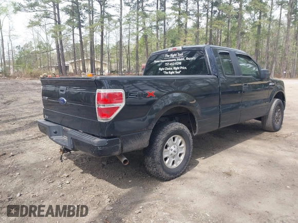 2011 Ford F-150 XL with VIN 1FTEX1EM1BFA79293, listed as a IAAI auction lot 41945057 with 281,513 mi miles. Bid and sale history available at carsss.com. Image 4.