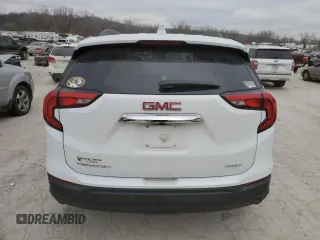 2018 GMC Terrain SLE Diesel with VIN 3GKALUEU7JL255204, listed as a Copart auction lot 84230084 with 112,248 mi miles and Salvage Title. Bid and sale history available at carsss.com. Image 6.