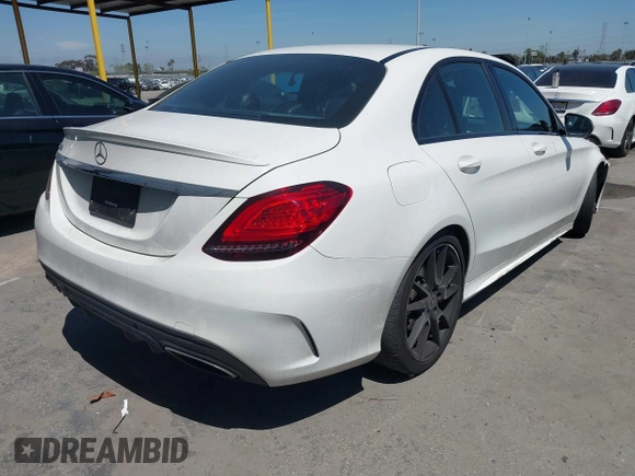 2019 Mercedes-Benz C 300 with VIN 55SWF8DBXKU313935, listed as a IAAI auction lot 42023753 with 120,777 mi miles and . Bid and sale history available at DreamBid. Image 4.