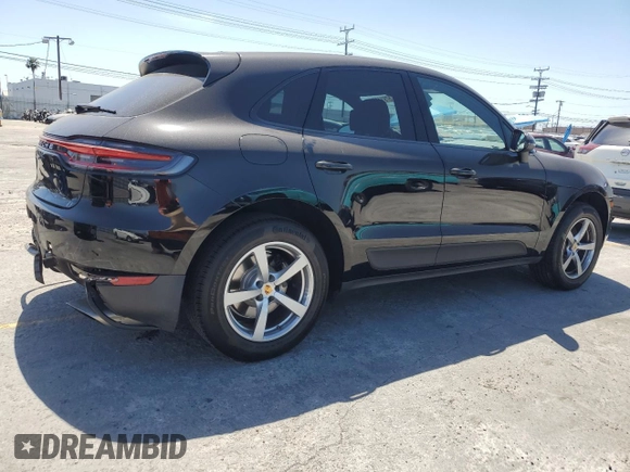2021 Porsche Macan with VIN WP1AA2A51MLB01817, listed as a Copart auction lot 57911095 with 36,877 mi miles and Salvage title. Bid and sale history available at DreamBid. Image 3.