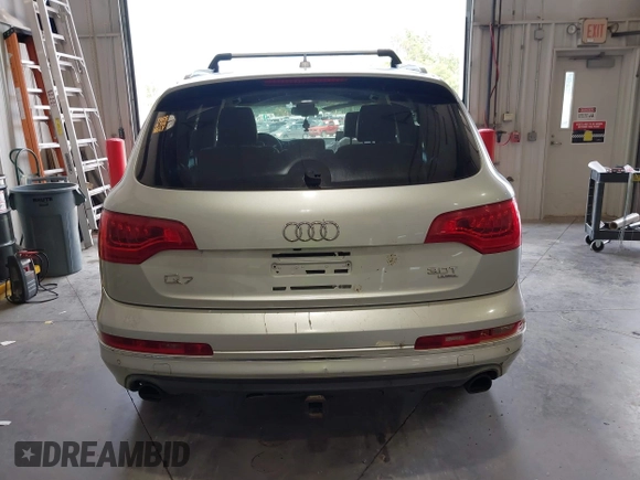 2014 Audi Q7 Premium Plus with VIN WA1LGAFE8ED004177, listed as a IAAI auction lot 42757437 with 183,830 mi miles and . Bid and sale history available at DreamBid. Image 16.