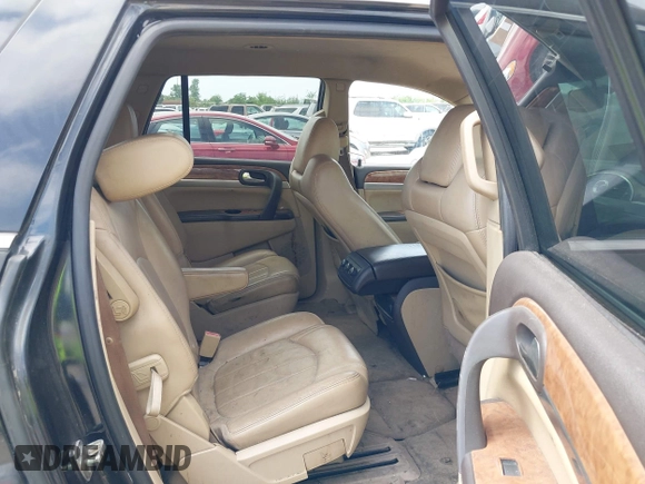 2012 Buick Enclave Leather with VIN 5GAKVCED2CJ337678, listed as a IAAI auction lot 42035939 with 195,260 mi miles. Bid and sale history available at carsss.com. Image 8.