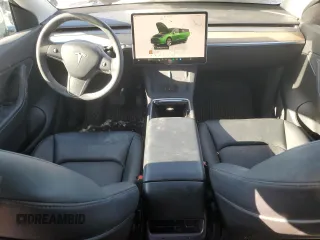 2022 Tesla Model Y Long Range z VIN 7SAYGDEE1NA009664, wystawiony jako Copart lot #41533925 z przebiegiem 36 126 mil mil oraz Szkody całkowita. Historia ofert i sprzedaży dostępna na DreamBid. Obrazek 8.