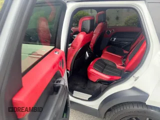 2020 Land Rover Range Rover Sport HST with VIN SALWS2RU1LA726169, listed as a Copart auction lot 57899135 with 87,478 mi miles and Clean title. Bid and sale history available at DreamBid. Image 6.