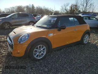 2016 MINI Convertible S with VIN WMWWG9C52G3C22260, listed as a Copart auction lot 81069524 with 30,969 mi miles and Salvage Title. Bid and sale history available at DreamBid. Image 1.