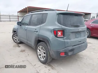 2018 Jeep Renegade Latitude with VIN ZACCJABB9JPH85547, listed as a IAAI auction lot 41511374 with 79,837 mi miles. Bid and sale history available at carsss.com. Image 3.