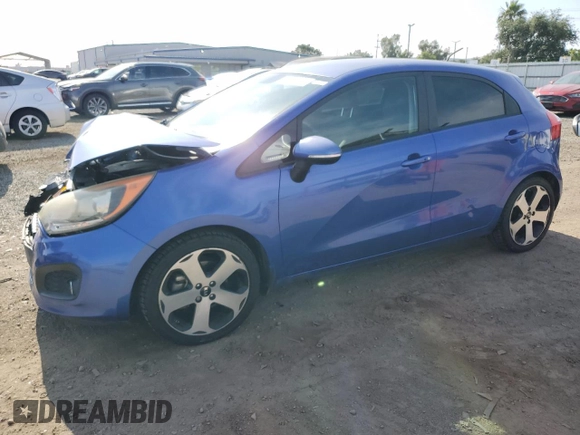 2013 Kia Rio SX с VIN KNADN5A37D6159087, выставлен на аукционе Copart как лот 58734095 с пробегом 120 893 миль миль и Списание • Salvage title. История ставок и продаж доступна на DreamBid. Изображение 1.