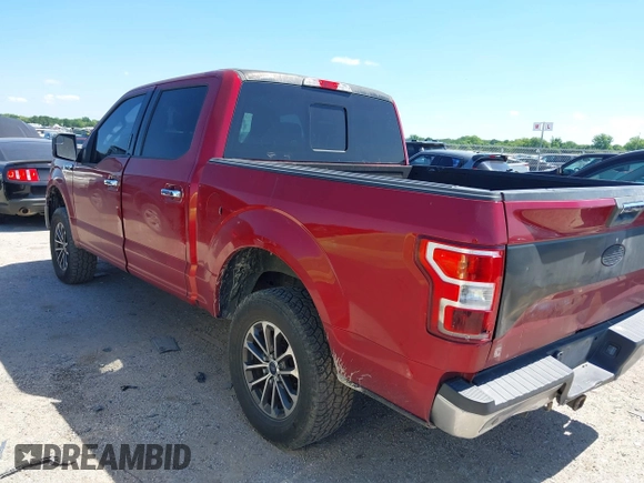 2017 Ford F-150 XL with VIN 1FTEW1EG4HKE48080, listed as a IAAI auction lot 42237764 with 192,505 mi miles and . Bid and sale history available at DreamBid. Image 3.
