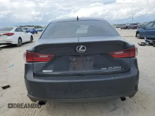 2015 Lexus IS 250 with VIN JTHCF1D23F5020590, listed as a Copart auction lot 56098965 with 164,889 mi miles and Salvage title. Bid and sale history available at DreamBid. Image 6.