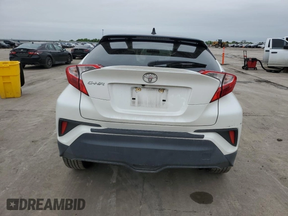 2020 Toyota C-HR LE with VIN JTNKHMBX3L1087972, listed as a Copart auction lot 51804715 with 57,738 mi miles and Salvage Title. Bid and sale history available at DreamBid. Image 6.
