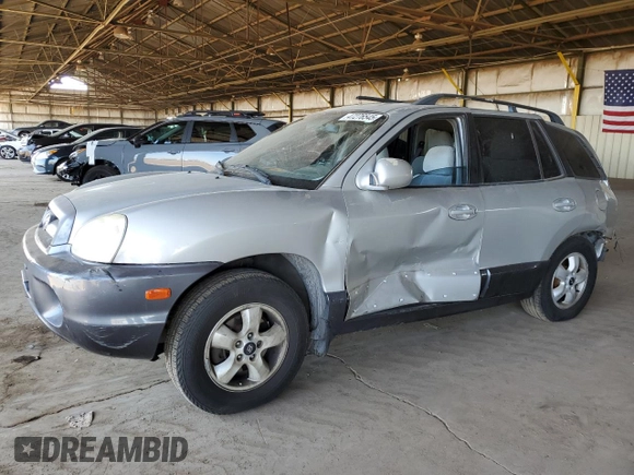 2006 Hyundai Santa Fe GLS with VIN KM8SC13D96U069724, listed as a Copart auction lot 47276545 with 149,785 mi miles and Salvage Title. Bid and sale history available at carsss.com. Image 1.