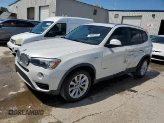 2016 BMW X3 xDrive28i z VIN 5UXWX9C52G0D73862, wystawiony jako Copart lot #56392995 z przebiegiem 59 004 mil mil oraz Szkoda całkowita • Salvage title. Historia ofert i sprzedaży dostępna na DreamBid. Obrazek 1.