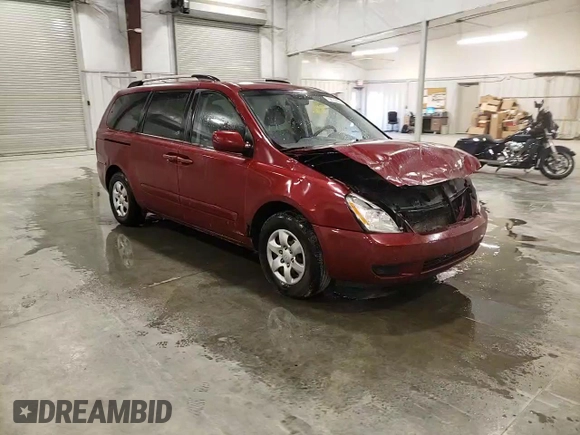 2009 Kia Sedona LX with VIN KNDMB233096314111, listed as a Copart auction lot 75015294 with 119,756 mi miles and Salvage Title. Bid and sale history available at carsss.com. Image 11.