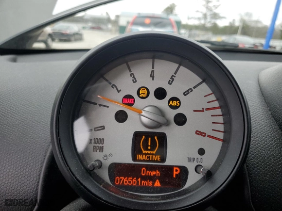 2014 MINI Cooper Countryman S with VIN WMWZC3C53EWT00673, listed as a Copart auction lot 44454065 with 76,561 mi miles and Salvage Title. Bid and sale history available at carsss.com. Image 9.