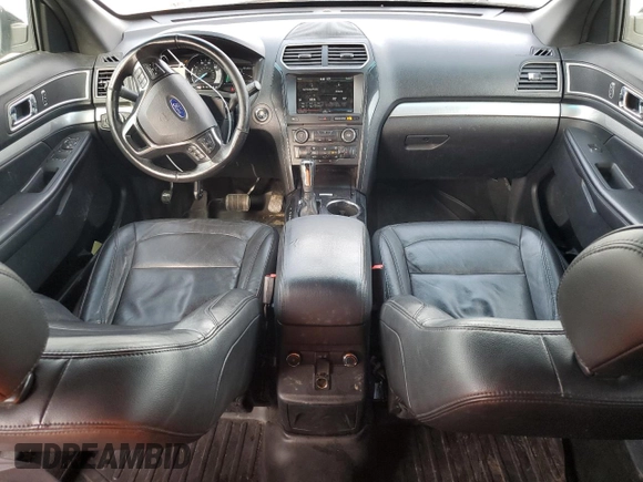 2016 Ford Explorer XLT with VIN 1FM5K7D80GGC84445, listed as a Copart auction lot 50798255 with 153,547 mi miles and Salvage Title. Bid and sale history available at DreamBid. Image 8.
