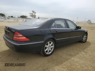 2005 Mercedes-Benz S-Class 4.3L with VIN WDBNG83J95A434518, listed as a Copart auction lot 48342505 with 0 mi miles and Salvage Title. Bid and sale history available at carsss.com. Image 3.