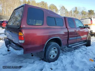 2003 Toyota Tundra SR5 with VIN 5TBBN44143S378918, listed as a Copart auction lot 41585205 with 0 mi miles and Salvage Title. Bid and sale history available at carsss.com. Image 3.