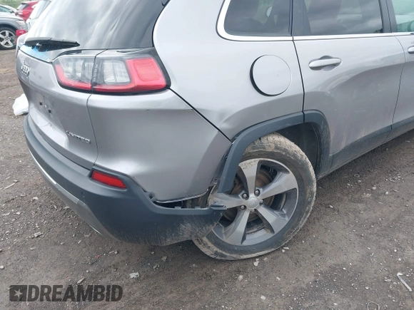 2019 Jeep Cherokee Limited with VIN 1C4PJMDXXKD451183, listed as a IAAI auction lot 42285516 with 83,789 mi miles and . Bid and sale history available at DreamBid. Image 18.