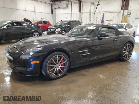 2012 Mercedes-Benz SLS AMG z VIN WDDRK7HA7CA006888, wystawiony jako Copart lot #43201915 z przebiegiem 25 610 mil mil oraz Nie do naprawy • Non repairable. Historia ofert i sprzedaży dostępna na DreamBid. Obrazek 1.