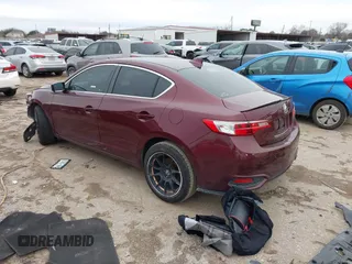 2016 Acura ILX w/Premium Pkg with VIN 19UDE2F71GA002624, listed as a IAAI auction lot 41597667 with 158,916 mi miles. Bid and sale history available at carsss.com. Image 3.