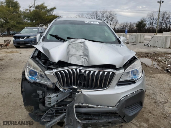 2016 Buick Encore with VIN KL4CJASBXGB674163, listed as a Copart auction lot 44922565 with 0 mi miles and Salvage Title. Bid and sale history available at carsss.com. Image 5.