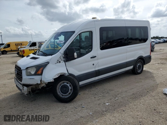 2017 Ford Transit XL with VIN 1FBAX2CV6HKB32588, listed as a Copart auction lot 73538674 with Not provided miles and Salvage title. Bid and sale history available at DreamBid. Image 1.