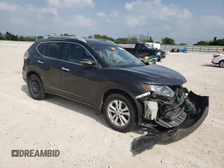 2014 Nissan Rogue SV with VIN 5N1AT2MT5EC805568, listed as a Copart auction lot 52109045 with 184,033 mi miles and Salvage Title. Bid and sale history available at carsss.com. Image 4.