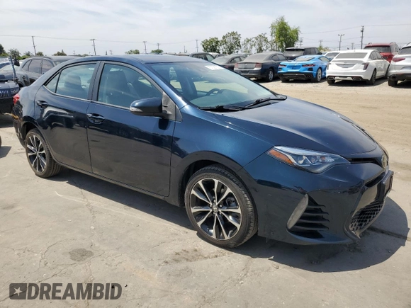 2019 Toyota Corolla L with VIN 2T1BURHE1KC130475, listed as a Copart auction lot 57521325 with 139,033 mi miles and Salvage Title. Bid and sale history available at DreamBid. Image 4.