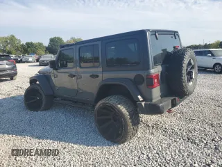 2018 Jeep Wrangler Unlimited Rubicon with VIN 1C4HJXFN9JW315938, listed as a Copart auction lot 86741084 with 83,965 mi miles and Salvage title. Bid and sale history available at DreamBid. Image 2.
