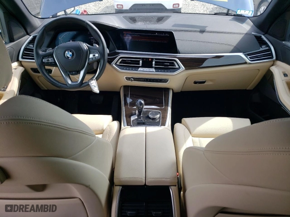 2021 BMW X5 xDrive40i with VIN 5UXCR6C01M9F35701, listed as a Copart auction lot 48347725 with 42,280 mi miles and Salvage Title. Bid and sale history available at carsss.com. Image 8.