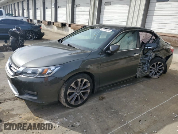 2014 Honda Accord Sport with VIN 1HGCR2F53EA116684, listed as a Copart auction lot 79904624 with 224,821 mi miles and Salvage Title. Bid and sale history available at DreamBid. Image 1.
