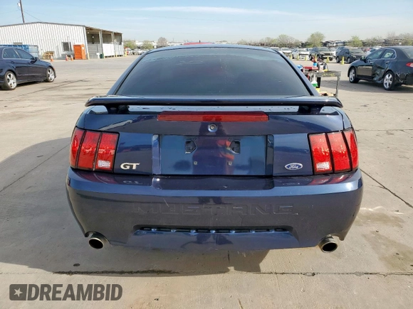 2001 Ford Mustang GT Deluxe z VIN 1FAFP42X41F139883, wystawiony jako Copart lot #50243745 z przebiegiem 142 545 mil mil oraz Szkoda całkowita • Salvage title. Historia ofert i sprzedaży dostępna na DreamBid. Obrazek 6.