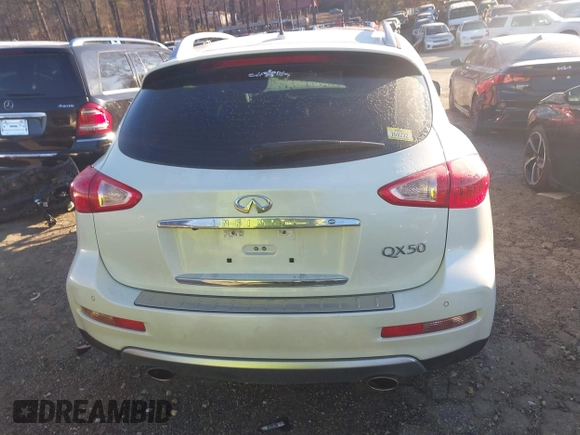 2017 Infiniti QX50 with VIN JN1BJ0RP5HM382300, listed as a IAAI auction lot 41275006 with 91,516 mi miles. Bid and sale history available at carsss.com. Image 16.