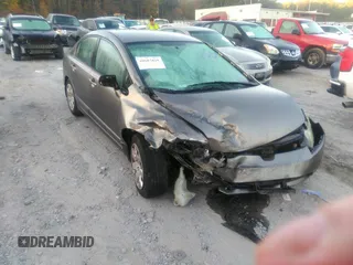 2008 Honda Civic LX z VIN 2HGFA16548H337148, wystawiony jako IAAI lot #40687825 z przebiegiem 256 666 mil mil oraz . Historia ofert i sprzedaży dostępna na DreamBid. Obrazek 1.